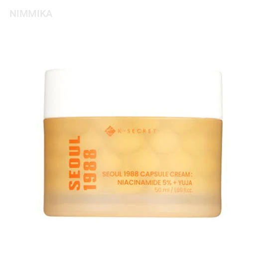 KSecret Seoul 1988 Capsule Cream : Niacinamide 5% + Yuja (50ml)