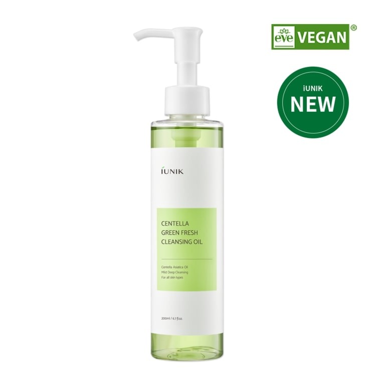 iUNIK Centella Green Fresh Cleansing Oil (200ml)