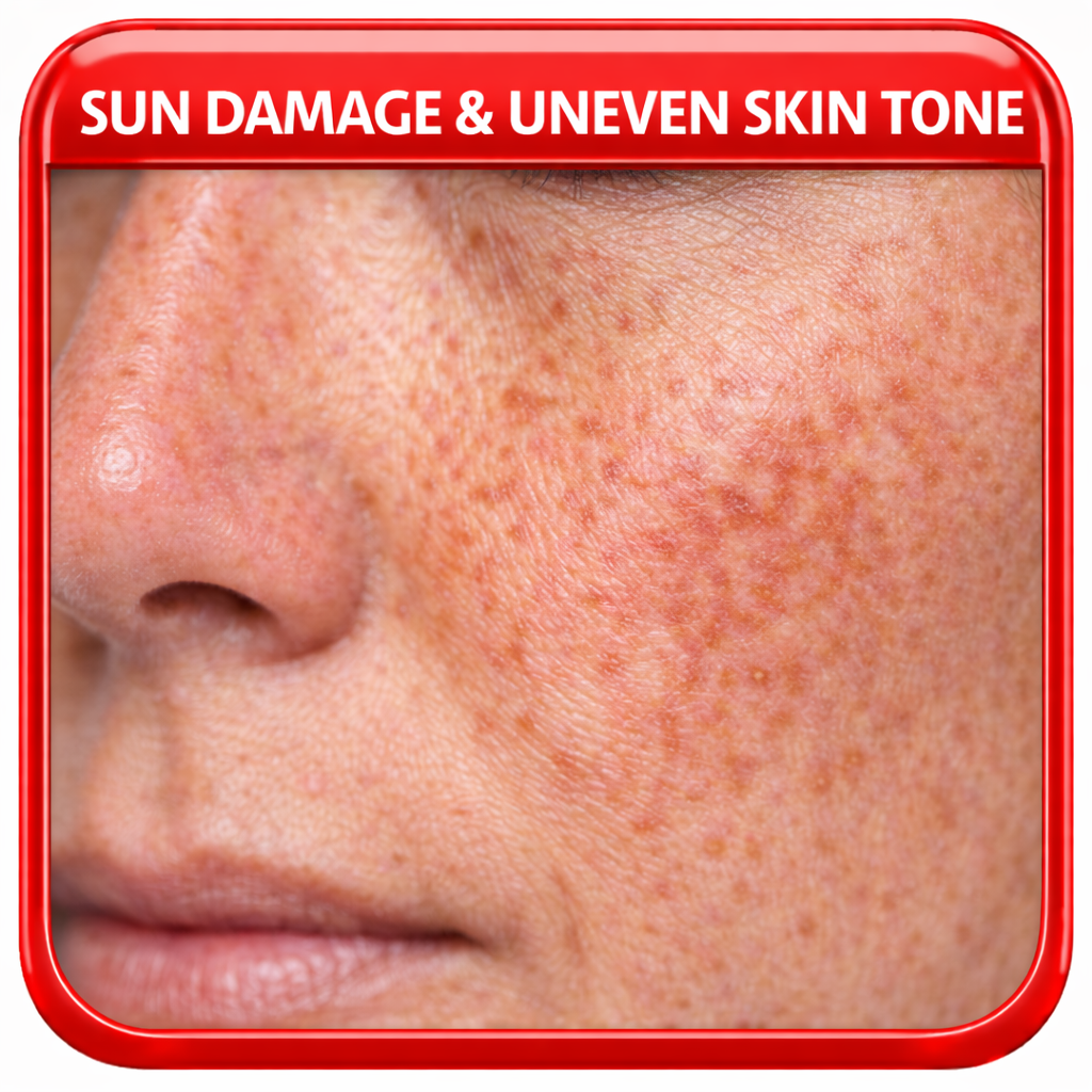 Sun Damage & Uneven Skin Tone