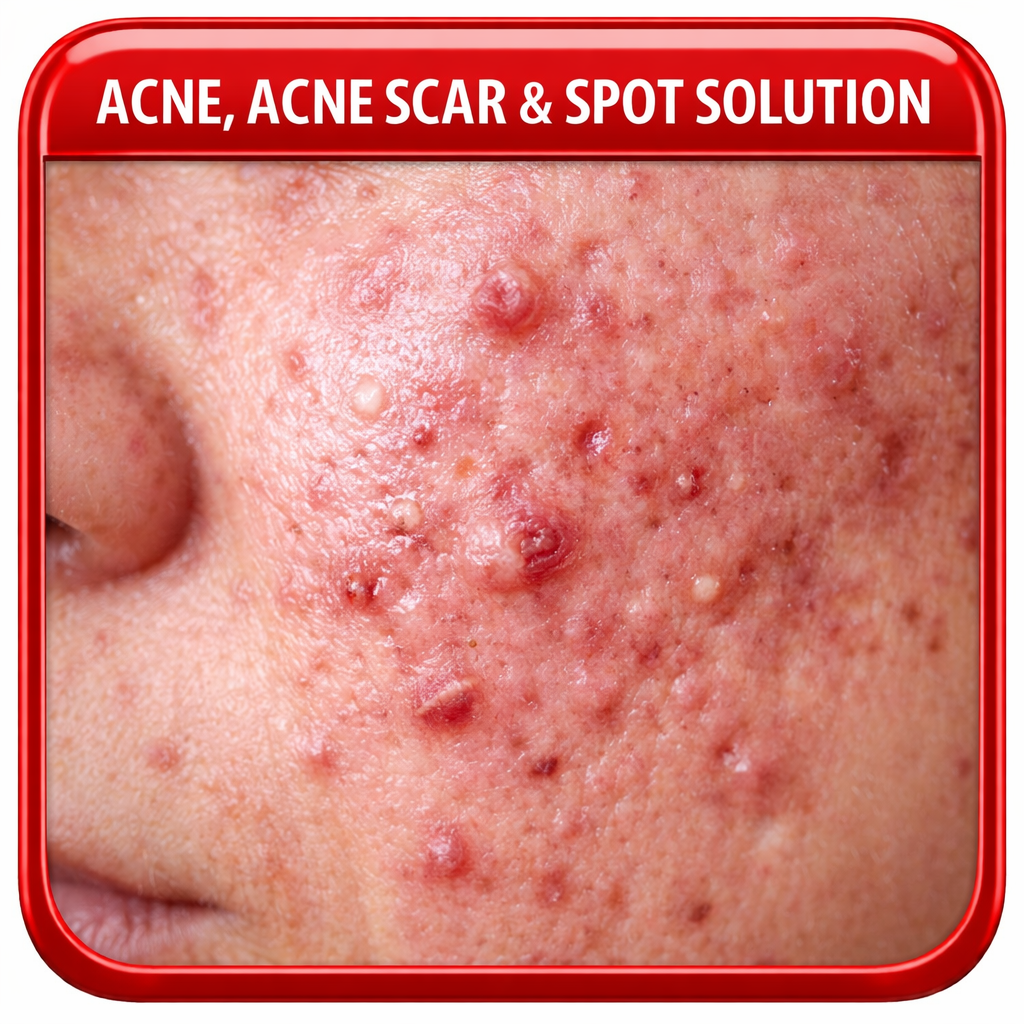 Acne, Acne Scar & Spot Solution
