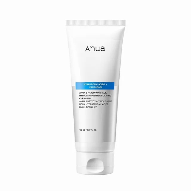 ANUA 8 Hyaluronic Acid Hydrating Gentle Foaming Cleanser 150ml
